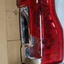 Nakuuly Tail Light Assembly Compatible With 2017 2018 2019 Ford F250 F350 Super Duty without Blind Spot W/O LED Left Driver Side Taillight Rear Brake Lamp with Bulb # HC3Z13405D