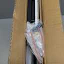 Bamboo Bread Box with Shelf for Kitchen Counter-Large Capacity Bread Storage Container with Wavy Arcylic Transparent Door Bamboo Wooden Farmhouse Bread Box for Your House (Black)