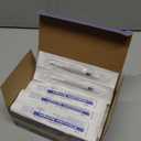 50 Pcs 1ml Syringes with Caps Oral Dispenser Individually Sterile Warpped for Medicine Dropper, Colostrum Collect Feeding Pets, Liquid