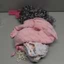 WooWee Kids Girl 100 Days of School Costume, Old Lady Costume for Kids, Halloween Cosplay Dress Up (5-7 Y, Pink)