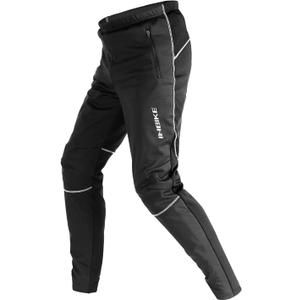 INBIKE Cycling Pants for Men Mountain Bike MTB Bicycle Running Windbreaker with Thermal Fleece Lined Winter