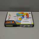 KlickRail Electric Train Set Flexible Race Track for Kids 4 6 7 8, 32 Pcs Car Track for Toddlers 3-5, Building Toy Train Track Gravity-Defying 3D Embedded Layouts & Motorized Car, STEM Learning Gift