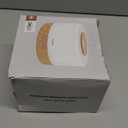 muson Essential Oil Diffuser Sound Machine Combo Diffuser for Aromatherapy Fragrant Oil Cool Mist Humidifier with Natural Sound Music & Warm Night Light, Auto Shutoff, White