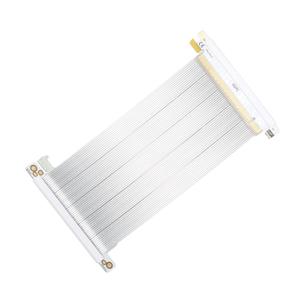 PCI-E 16x Extreme High Speed Riser Cable/Dual Reverse Connectors/Graphics Card GPU Ready/Compatible with K Series Chassis/18.5cm(Total Length: 20cm) (SG41 (PCIE 4.0 v2))