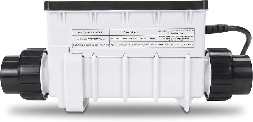 𝗨𝗽𝗴𝗿𝗮𝗱𝗲 IC40 Salt Cell Chlorine Generator Replacement for Pentair IC40 EC-520555 IntelliChlor, Compatible with 40,000 Gallon Saltwater Pool Chlorination Systems