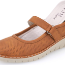 VJH Confort Women's Mary Jane Flats | Breathable Comfort Slip-on Walking Shoes 7