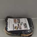 SpaceAid Laundry Hamper with Lid, 110L Large Tall Clothes Basket Bin with Bamboo Handles, Collapsible Laundry Hamper for Bedroom, Bathroom, Dorm, Laundry Room - Black