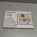 Stainless Steel Cutting Board for Kitchen, Scratch Resistant Mesh Design, Reversible 304 Stainless Steel & Wheat Straw, Non Toxic Chopping Board for Meat, Dishwasher Safe, 14.4"*9.8",1Pcs Grey (Gray)