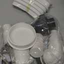 900W Advanced Macerator Toilet Pump with 4 Water Inlets for Sink/Shower/Washer/Kitchen, 39.3ft Top & Side Fast Drainage, Sewage Grinding Pump for Household Commercial Heavy-duty Use, 1.2HP