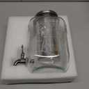 1 Gallon Kombucha Jar Starter Kit with Spigot, Continuous Kombucha Brewing Jar Kit, Glass Kombucha Starter Kit with Stainless Steel Mesh Filter (1GKJ)