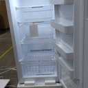 SMETA Upright Freezer 13.8 Cu ft, Convertible Refrigerator Standing Upright Frost Free Stand Up Freezer, Garage Ready Deep Freezerless Refrigerator, Single Door Full Size for Kitchen, White