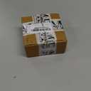 24 Pack of White 2 Inch, Wooden Curtain Rod Rings with Hooks, Decorative Drapery Hooks for Hanging Drapes, Vintage, Cafe and Shower Curtains, Tension Rod Hangers & Home Decor, 1.25 Inner Dia.