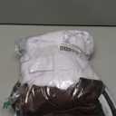 fun shack Mens Chocolate Factory Worker Costume, Chocolate Factory Costume, Halloween Costumes for Men (Medium, Brown)