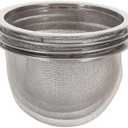 HOMSFOU 3pcs Teapot Strainer Mesh Tea Infuser Loose Leaf Strainer Loose Leaf Tea Infuser Mesh Filter Stainless Steel Strainers Pot Replacement Teapot Strainers