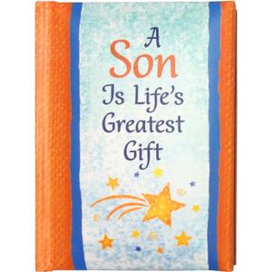 Blue Mountain Arts Mini Book (A Son Is Lifes Greatest Gift)Birthday Gift, Graduation Gift, Thinking of You Gift, Just Because Gift, or Stocking Stuffer for Son, 4 x 3 inches