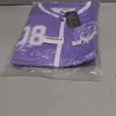 Baseball Jersey - Breathable, Reinforced Stitching | Stylish Sportswear & Streetwear (Large, Purple)