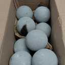 Ceramic Fire Balls Set of 15  3" Spheres for Gas Fireplaces and Fire Pits, Heat-Resistant Indoor Outdoor Fireplace Accessories