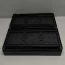 2 Pack Under Sink Organizer, 2 Tier Bathroom Cabinet Organizer with Sliding Basket, Multi-Purpose Under Sink Organizers and Storage for Bathroom Kitchen (Black 2 Pack)