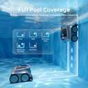 WYBOT B1 Cordless Robotic Pool Vacuum Pool Cleaner Robot for Inground Pools
Quad-Roller Brushes for Edge Cleaning, Floor & Wall Coverage, High Obstacle Crossing, Lightweight, App Control