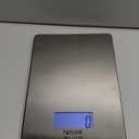 Taylor 11lb Stainless Steel Digital Kitchen Scale, Ultra-Thin, Silver