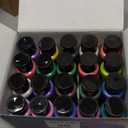 ARTME Iridescent Acrylic Paint Set, 20 Chameleon Colors in 2 oz/60ml Bottles, Color-shifting Acrylic Paint Perfect for Artists, Beginners on Canvas, Rocks, Wood, Fabric, Ceramic