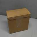 HELPLEX 5x5 Picture Frame Set of 2 - Solid Oak Wood, Adjustable Mat for 4x4 & 5x5 Photos, Shatter-Resistant Glass - Wall & Tabletop Family Gallery, Modern Minimalist Home Decor