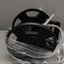 Water Hose Reel Cart, Holds 60-80 Ft of 5/8 Inch Hose, Black Wall Mounted Garden Hose Cart, Portable Hose Reel for Convenient Storage and Watering