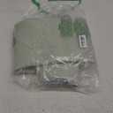 Cat Litter Mat, Extra Large 40" x 28" Silicone Mat Litter Trapping Mat for Scatter Control, Soft on Kitty Paws, Easy to Clean (Green)