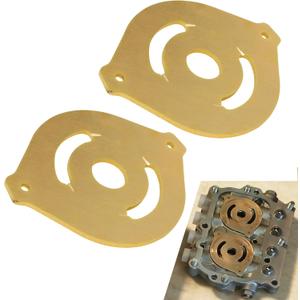 For DUP-10 DUP-13 Hydrostatic Transmission Brass Valve Plate Replace for 17808001350-2PC
