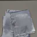 Bedsure Satin Pillowcases, Similar to Silk Pillow Cases Queen Size Set of 2, Stone Blue Pillow Case for Sleeping Women with Envelope Closure, Gifts for Women Men, 20x30 Inches, 2pcs