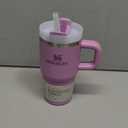 STANLEY Quencher H2.0 Tumbler with Handle and Straw 20 oz | Flowstate 3-Position Lid | Cup Holder Compatible for Travel | Insulated Stainless Steel Cup | BPA-Free | Lilac