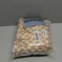 Backpack for Teenagers Girls School Backpack Large Book Bags Elementary School Lightweight Rope Laptop Bag for Girls Women Casual Travel, Checked Cord, L