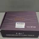 6 in ONE Blow Dryer Brush, Curling Wand Hair Styling Tools Set, Ionic Hot Air Hair Dryer, Massage Oval Hair Dryer, Left&Right Hair Curlers 100-120V