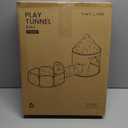 Tiny Land Kids Play Tent with Tunnel, Pop Up Play Tent with Ball Pits for Toddlers, Baby Tent with Carry Bag, Toddler Tents Indoor (Khaki)