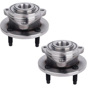 PAROD 2PCS 513205 Front Wheel Hub Bearing Assembly Compatible with 2005-2010 Chevy Cobalt, 2007-2009 Pontiac G5, 2005-2006 Pontiac Pursuit, 2003-2007 Saturn Ion Non-ABS 4 Lugs