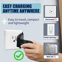 Wireless Replacement Charger Base Compatible with Philips Sonicare Electric ToothbrushToothbrush Charger for Philips HX6100, HX3000, HX6000, HX8000, HX9000,Portable, IPX7 Waterproof, Black