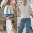 Springrain Cardigan Sweaters for Women Lightweight Knit Cropped Cardigan Button Up Solid Knitwear (Beige, XS)