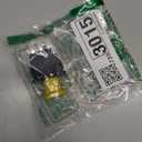 BlueStars 725-3233A Clutch PTO Switch - Compatible with Cub Cadet MTD 725-3233A 725-3233 925-3233A 925-3233 Delta 6201-308 6204-308 RTZ XT2 ZT1 ZTR Zero 1515 1517 1525 1527 PTO Switch 10 AMP Yellow