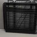 FXW Homeplus Unleashed Indoor Dog Playpen - Stress-Free and Safe Play, Heavy Duty 32 Inch 6 Panels Dog Pen for Small and Medium Dogs, BlackPatented
