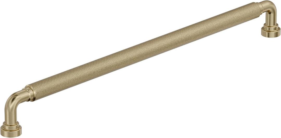 Amerock Collet 18 inch (457 mm) Center-to-Center Golden Champagne Appliance Pull, BP37690BBZ