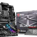 MSI MPG B550 GAMING EDGE WIFI Gaming Motherboard (AMD AM4, DDR4, PCIe 4.0, SATA 6Gb/s, M.2, USB 3.2 Gen 2, AX Wi-Fi 6, HDMI/DP, ATX, AMD Ryzen 5000 Series processors)
