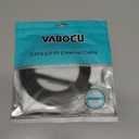 Vabogu Cat 8 Ethernet Cable, Heavy Duty High Speed Internet Network Cable, Multiple Size Options, 26AWG, 2000MHz 40Gbps with Gold Plated RJ45 Connectors, Shielded for Indoor & Outdoor Use, 6FT