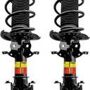 FR3Z18124AG KR3Z18124AE Pair Front Shock Absorbers Strut Assembly Compatible with Ford Mustang EcoBoost GT with MagneRide Suspension 2015-2023 FR3Z-18124-AG, KR3Z-18124-AE