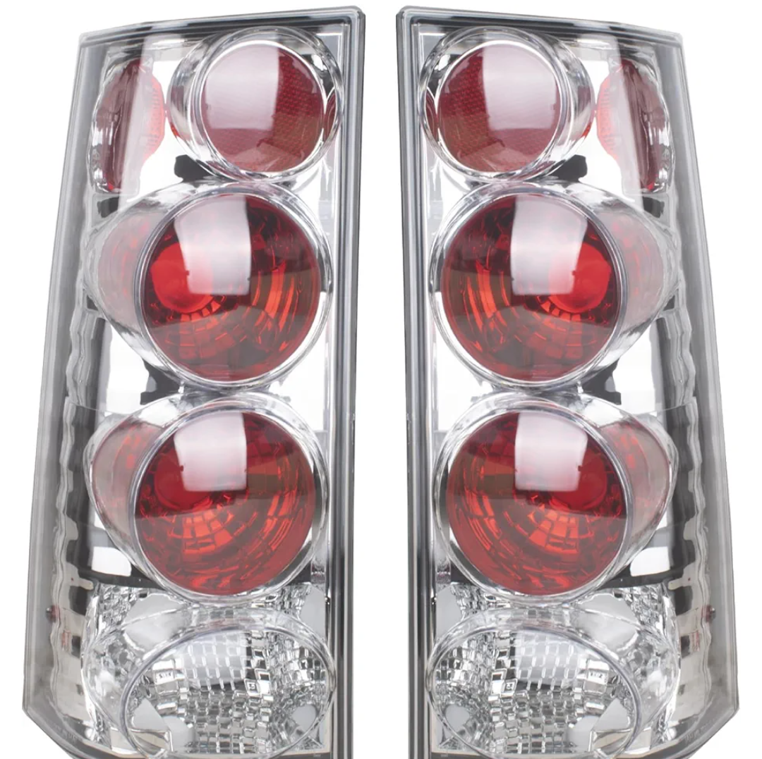 Boine Tail Light Compatible With 20032023 Chevy Express GMC Savana Van 1500 2500 3500 Driver and Passenger Side Rear Light Brake Lamps (White)