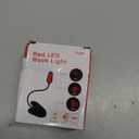 hooga Red Book Light, Rechargeable Clip On 625nm LED Light for Reading in Bed. No Blue Light Emitted, Eye Care Light for Strain-Free, Healthy Eyes. Gift for Students, Kids, Travel, Nursing, Studying.