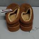 Zizor Men's Fuzzy Cozy Slippers Microsuede Indoor Outdoor Home Comfy Winter Slip On Cute Warm Memory Foam Furry Shoes (8)