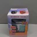 Totola Piggy Bank Electronic Mini ATM for Kids Baby Toy, Safe Coin Banks Money Saving Box Password Code Lock for Children,Boys Girls Best Gift(Navy Blue)