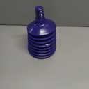 High Pressure Plunger for Toilet Elongated Design Bathroom Accessory Holder Blue