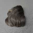 testar Long Platinum Blonde Wavy Wigs For White Women 26 Inch Brown and White Wigs with Bangs Synthetic Blonde Curly Hair For Daily Party Use Hair Replacement