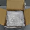 Qunclay 4 Pcs 5 x 5 x 2 Inches Acrylic Square Display Block Clear Polished Acrylic Cubes Jewelry Display Stand for Jewelry Ring Showcase Holder Base Collections